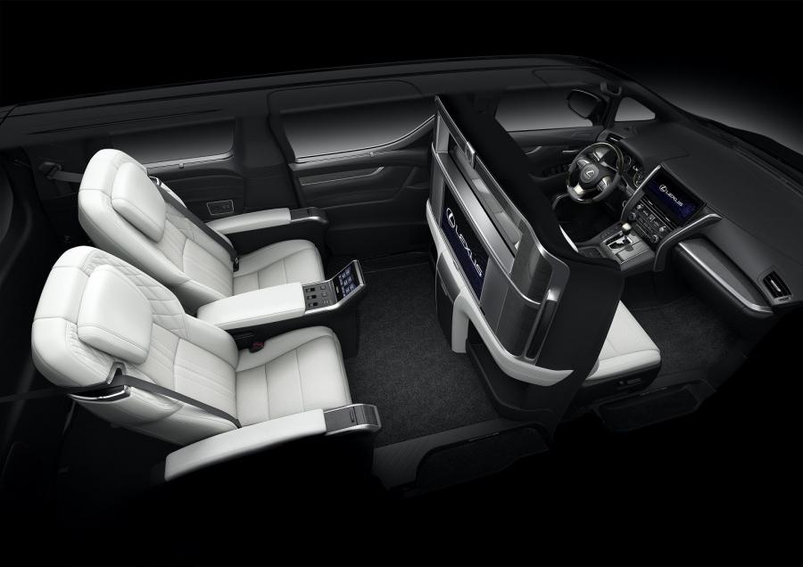 Интерьер Lexus LM300h 2019 года  (CN) (фото 6 из 10)